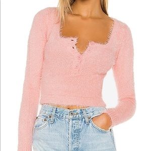 SUPERDOWN Clare pink sweater